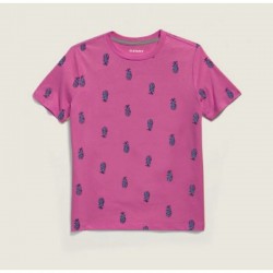 OldNavy Fucshia Pineapple T-shirt
