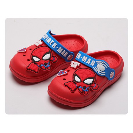 Red Spiderman Powers Rubber Shoes