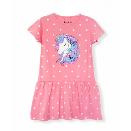 Pink Polka Unicorn