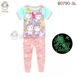 Cute Uniicorn Glow in the Dark Pyjamas