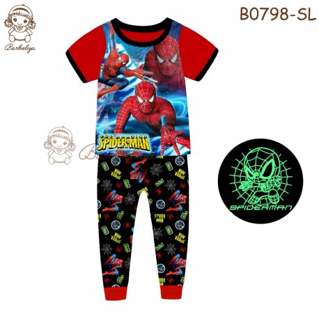 Barbieliya Swing Spiderman Glow in the Dark Pyjamas