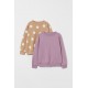 H&M Purple Sweaters