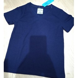 Navy V-neck Tee