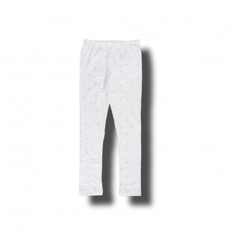 H&M White Hearts Leggings