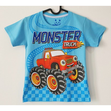 Blue Monster Truck Tee
