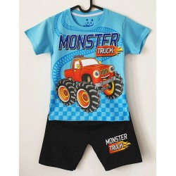 Blue Monster Truck Set