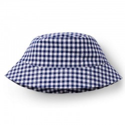 JJ Blue Plaid Hat