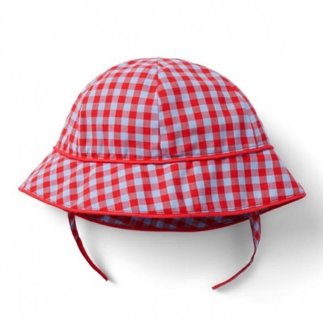 JJ Red Plaid Hat