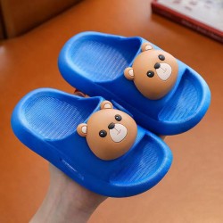 Blue Bear Slippers