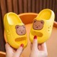 Yellow Smile Bear Slippers