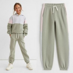 H&M Sage Pink Side Jogger Pants