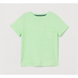 H&M Light Green Pocket T-Shirt