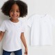 H&M White Heart T-shirt