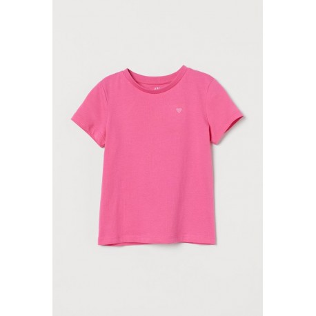 H&M HotPink Heart T-shirt