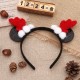 Minnie Mouse Pom-pom Christmas Headband