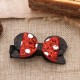 Minnie Mouse Ribbon Glittery Hairclip