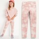 Oldnavy Pink Tie Dye Sport Legging