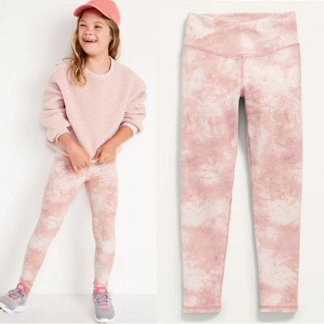 Oldnavy Pink Tie Dye Sport Legging