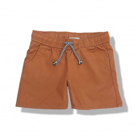Place Brown Pull On Short Pants