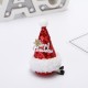 Red Sequins Merry Christmas Hat Hairclips