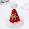 Red Snowflakes Tutu Hat Hairclips