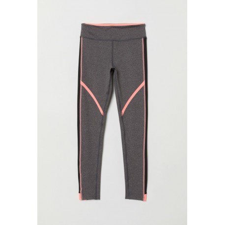 H&M Grey Orange Sport Leggings