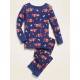 OldNavy Blue FireTrucks Pyjamas