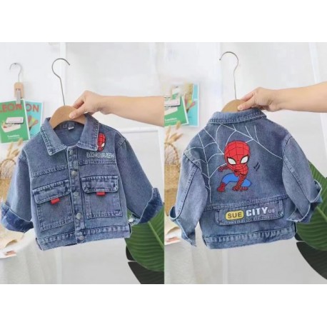 Spiderman City Denim Jackets