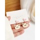Heart Bear Cute Earrings