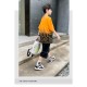 Orange Black Famous T-Shirt Set Black Pants