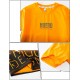 Orange Black Famous T-Shirt Set Black Pants
