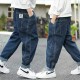Blue Assimetric Jeans