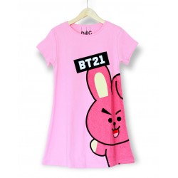Pink BT21 dress