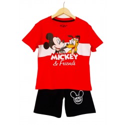 Red Mickey & Friends Set