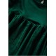 Mango Green Velvet Dress