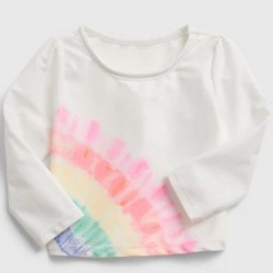 GAP Rainbow Tie Dye Swim Top