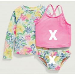 OldNavy Floral Swim Top