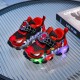 Red Spiderman Eyes LED Lamp Shoes