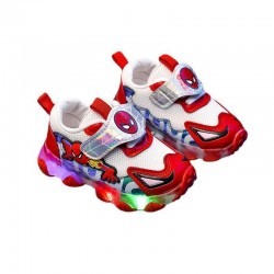 White Spiderman Eyes LED Lamp Shoes