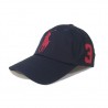 POLO Navy Red 3 Hat