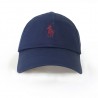 POLO Navy Red Hat