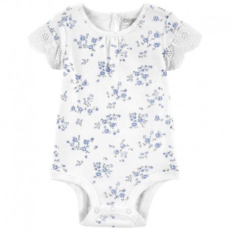 Oshkosh White Floral Lace Jumper