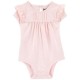 Oshkosh Pink Lace Ruffles Jumper