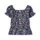 Place Purple Floral Top