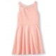 Place Peach Cross App Dress