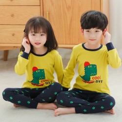Mustard Dinosaur Pyjamas