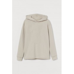 H&M Beige Hoodie Sweater