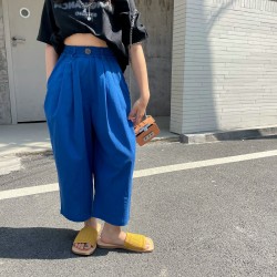 Blue wide Pants