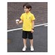 Yellow Polo Shirt Set Pants