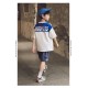 White Blue STFS T-shirt set Cargo Pants